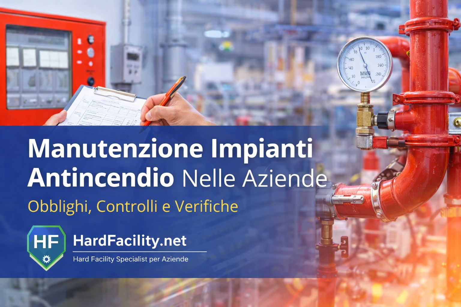 Manutenzione impianti antincendio